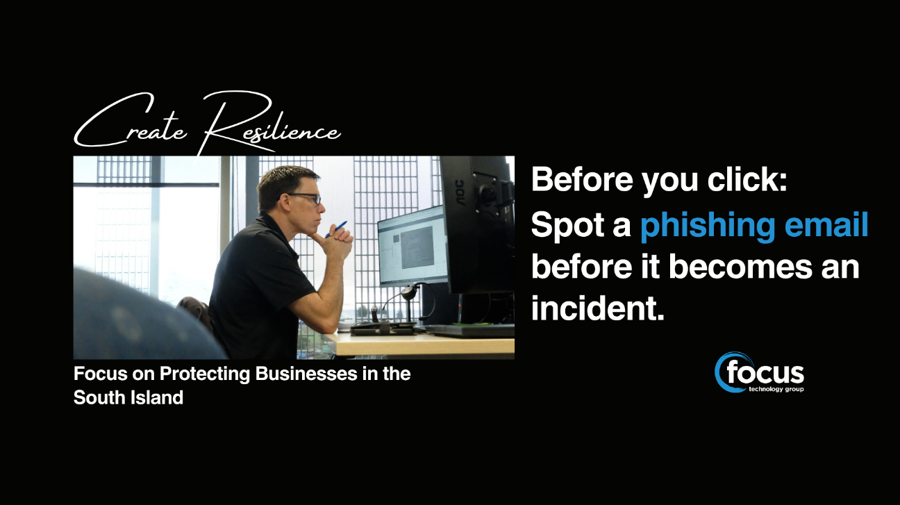 Before You Click: How to Spot a Phishing Email Before It Becomes a Cyber Incident